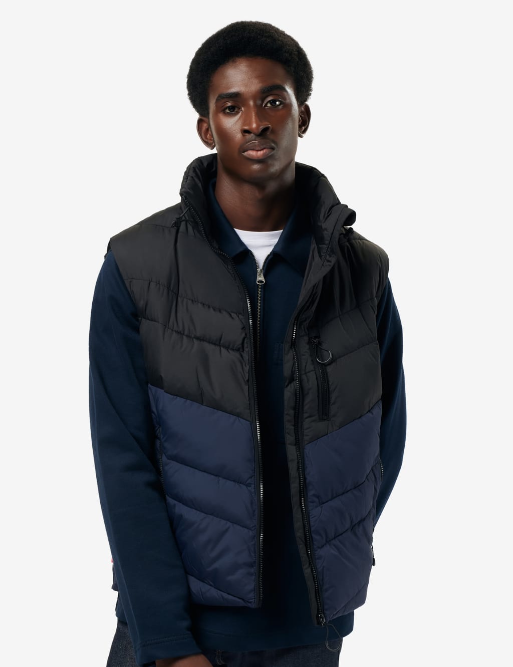 Padded Hooded Gilet