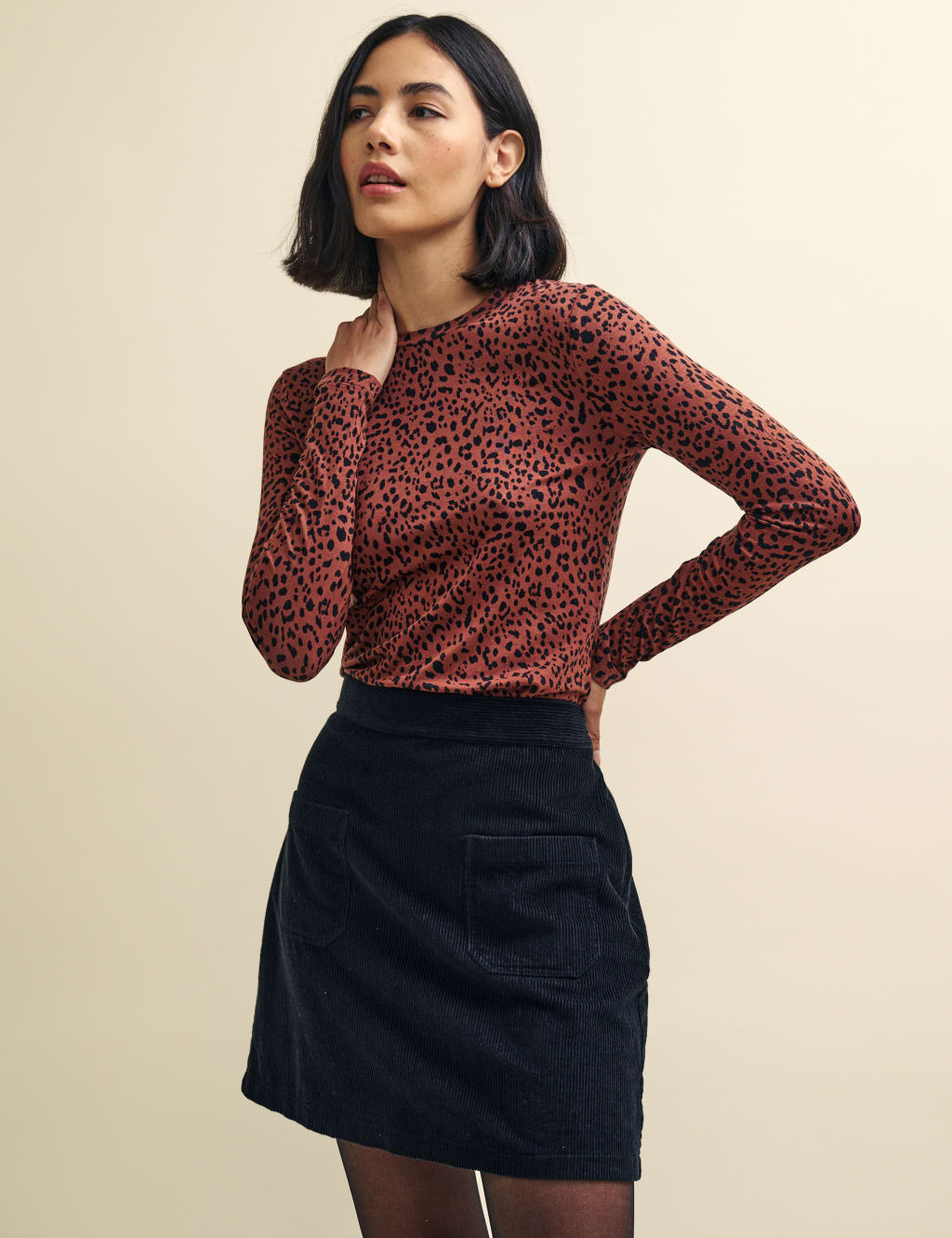 Animal Print Top image 2