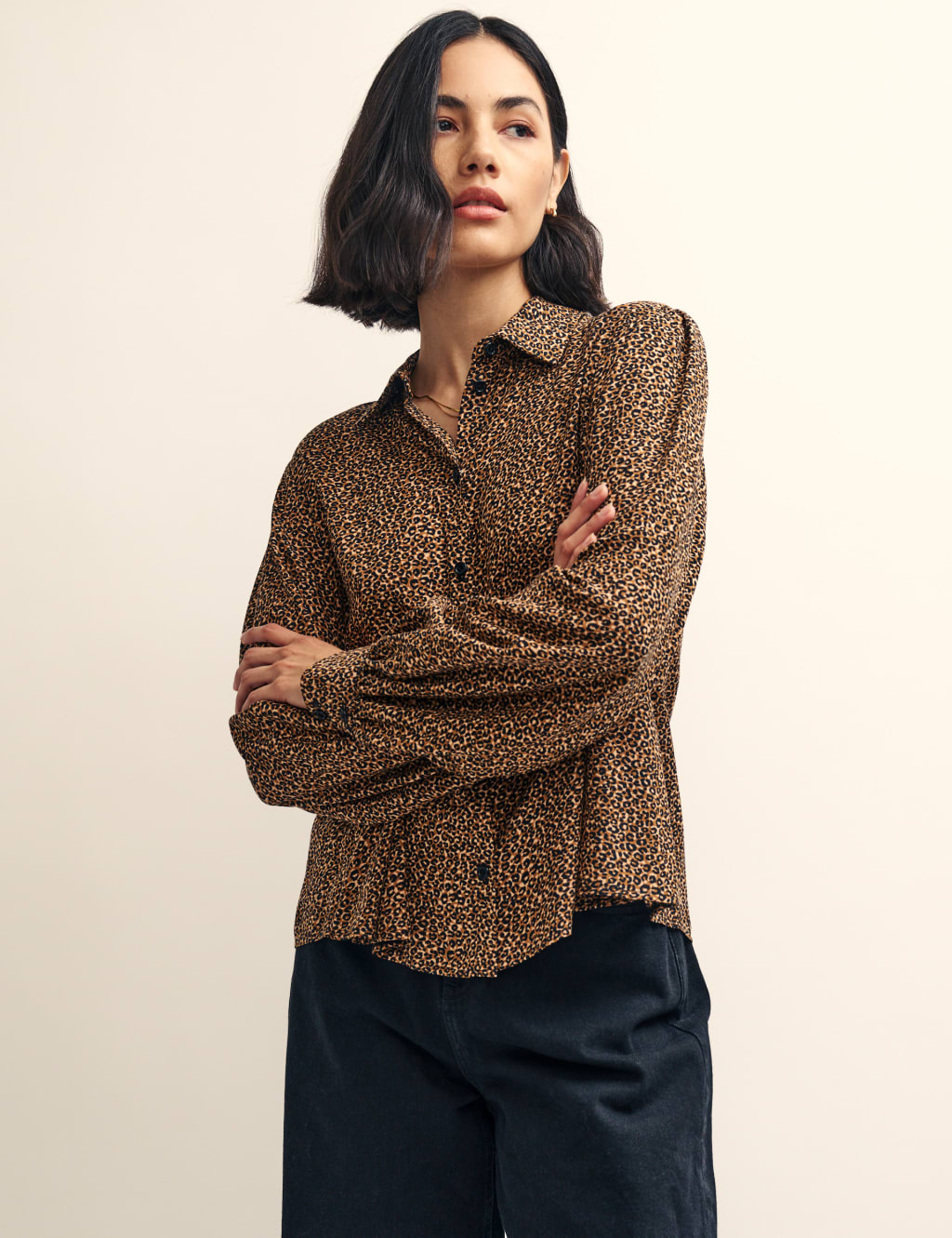 Animal Print Collared Shirt image 2