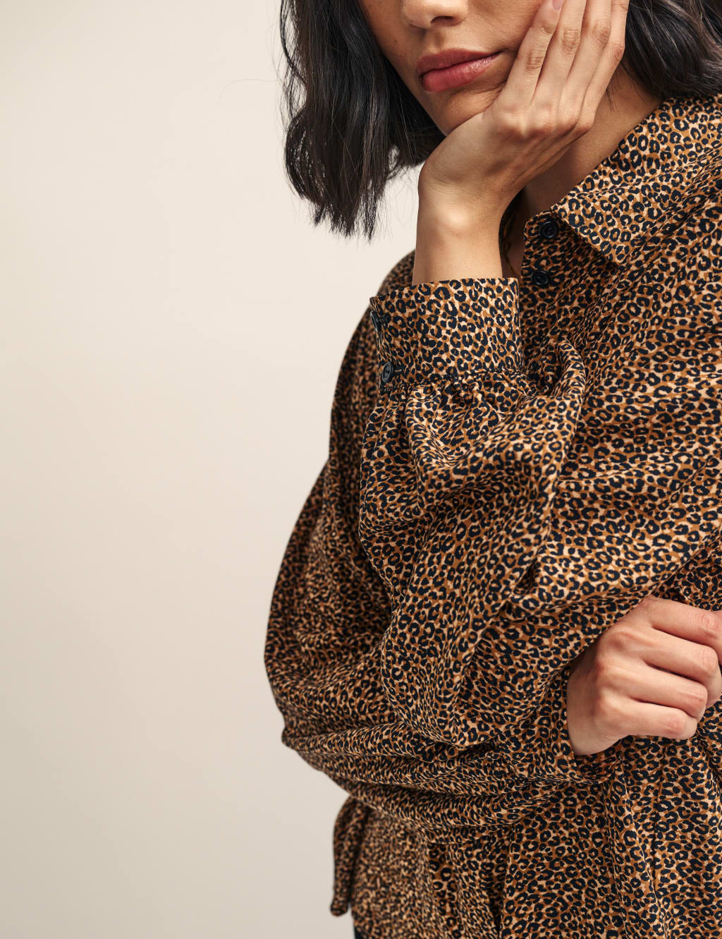 Animal Print Collared Shirt image 4
