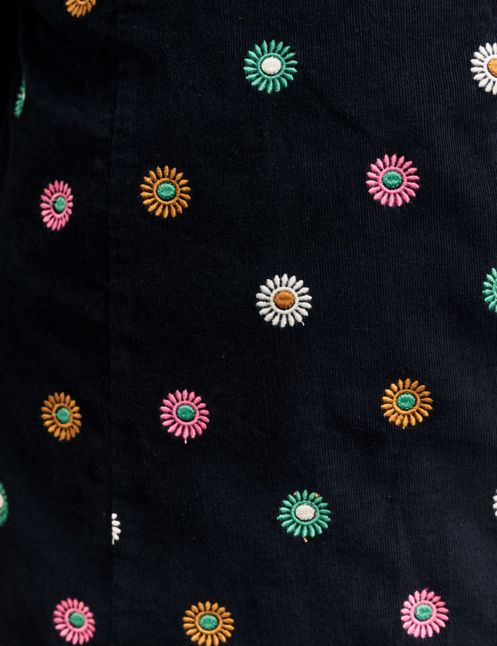 Organic Cotton Embroidered Mini Dress image 4