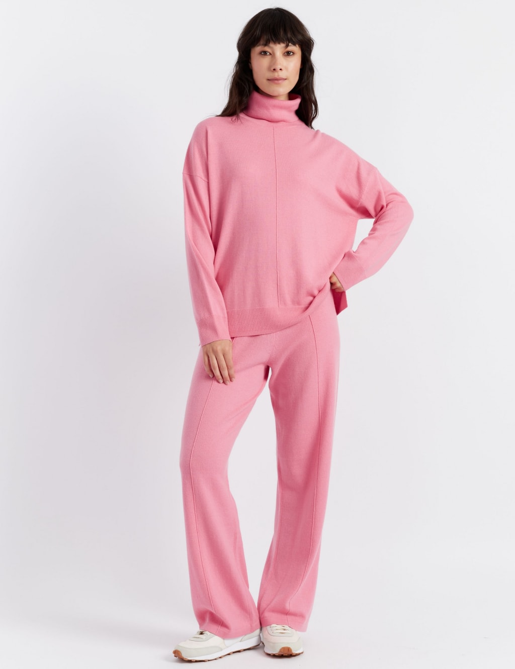 Cashmere pink jumper on sale
