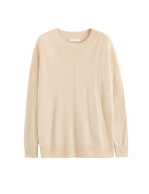 Wool Rich with Cashmere Relaxed Jumper