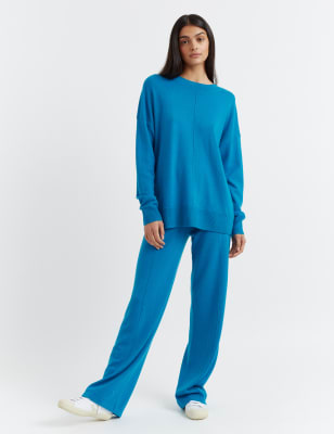 Wool Rich with Cashmere Relaxed Jumper