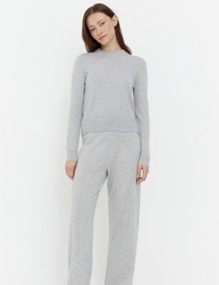 Wool Rich Cropped Jumper with Cashmere
