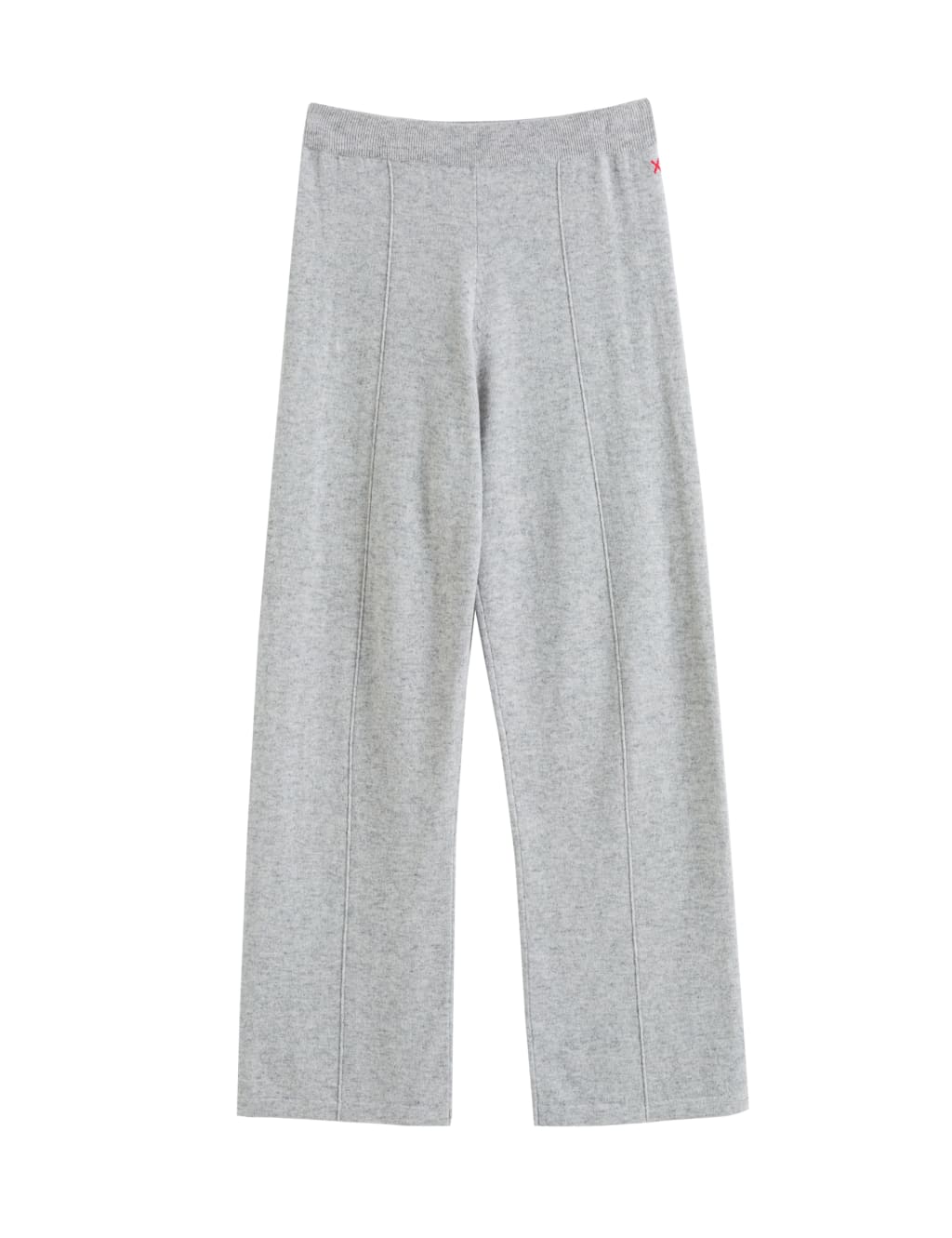 Wool Rich Wide Leg Relaxed Joggers with Cashmere image 2