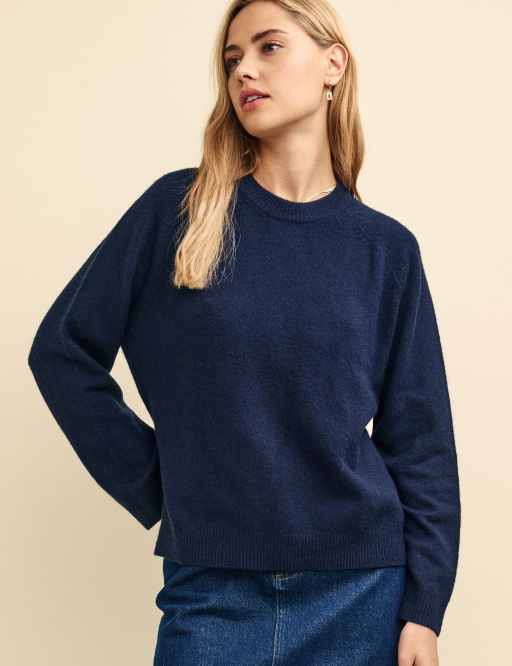 Crew Neck Relaxed Jumper image 1