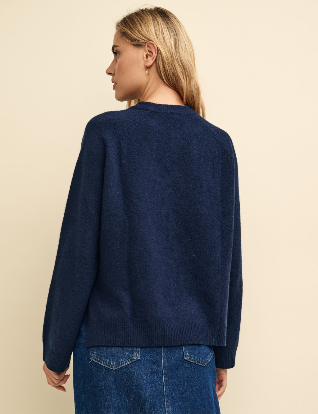 Crew Neck Relaxed Jumper image 3