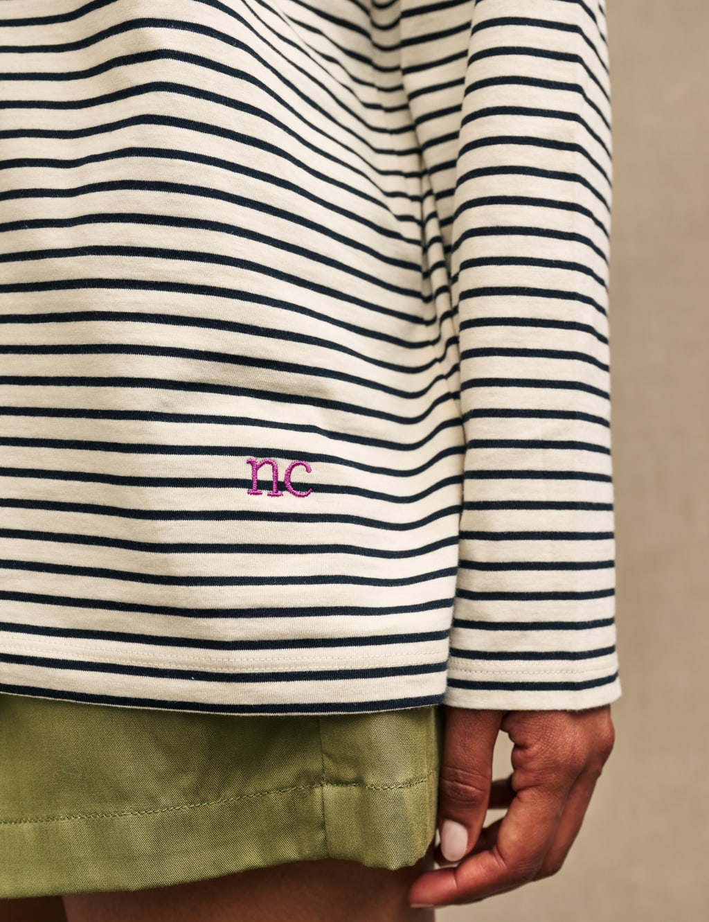 Organic Cotton Striped T-Shirt image 4