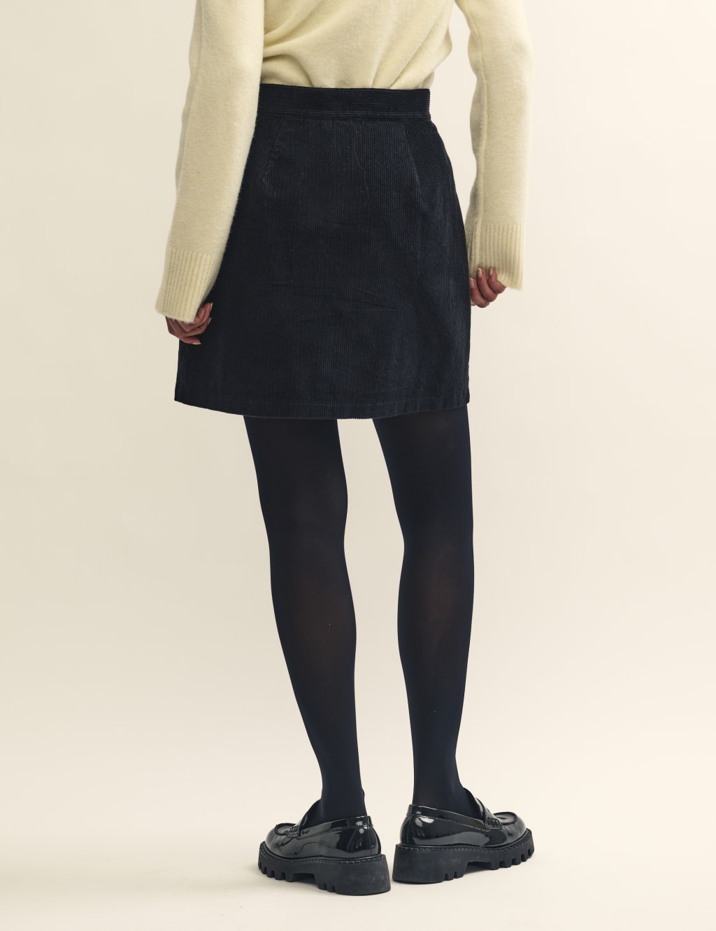 Organic Cotton Mini A-Line Skirt image 3
