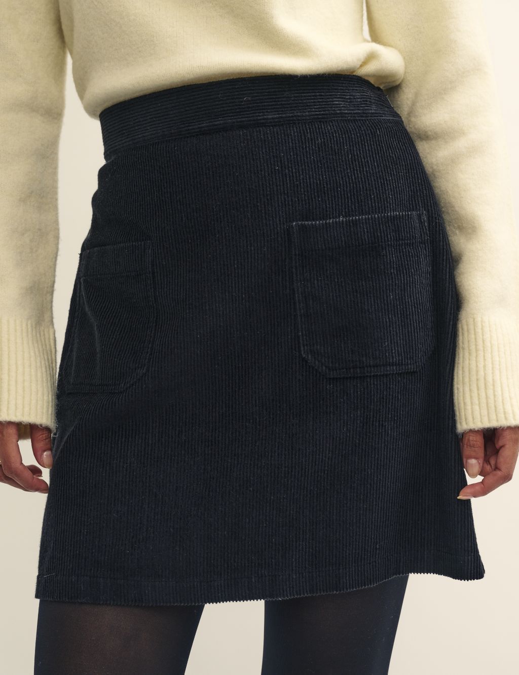 Organic Cotton Mini A-Line Skirt image 5