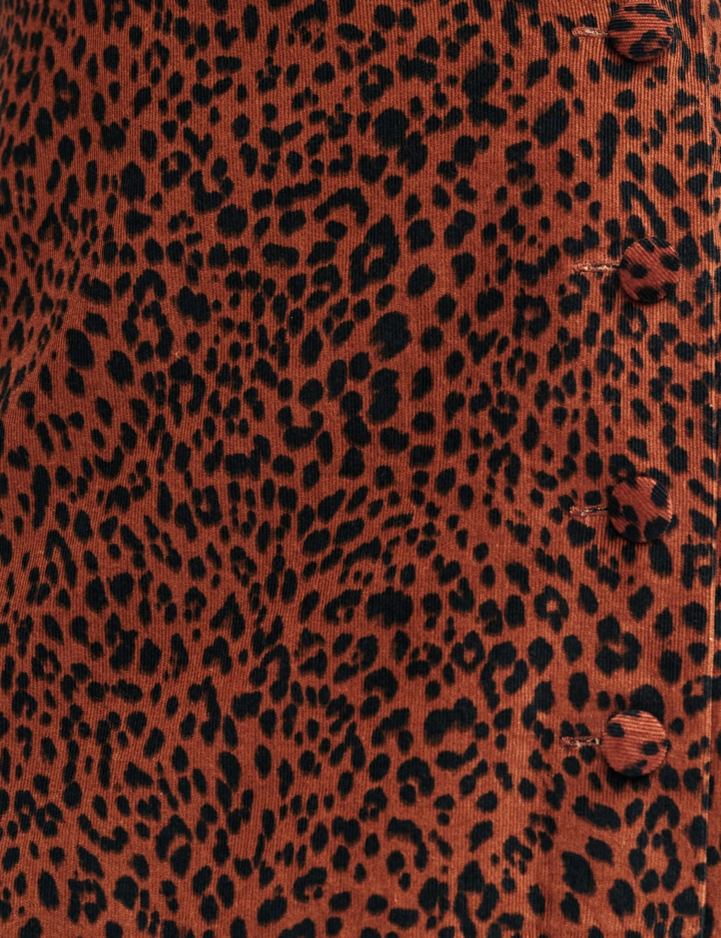 Organic Cotton Animal Print Mini A-Line Skirt image 4