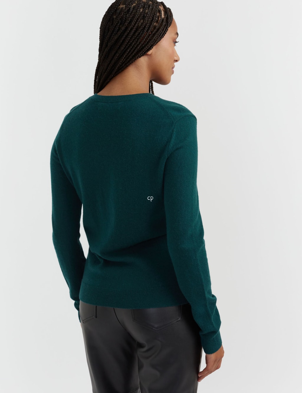 Cashmere Rich Merry Christmas Slogan Jumper image 3
