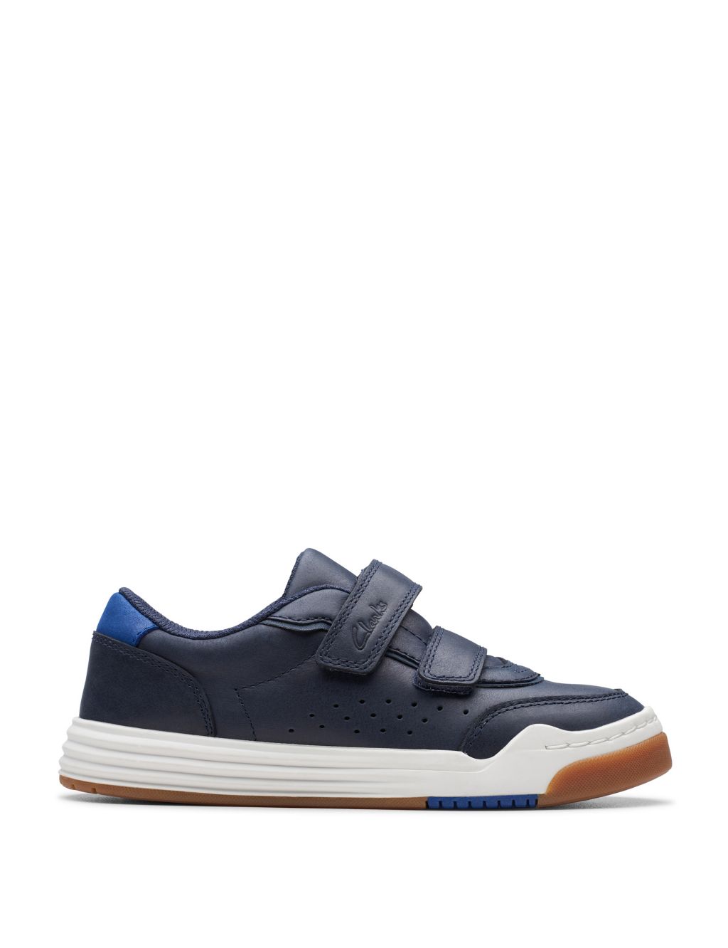Kids' Leather Riptape Trainers (7 Small - 12 1/2 Small)