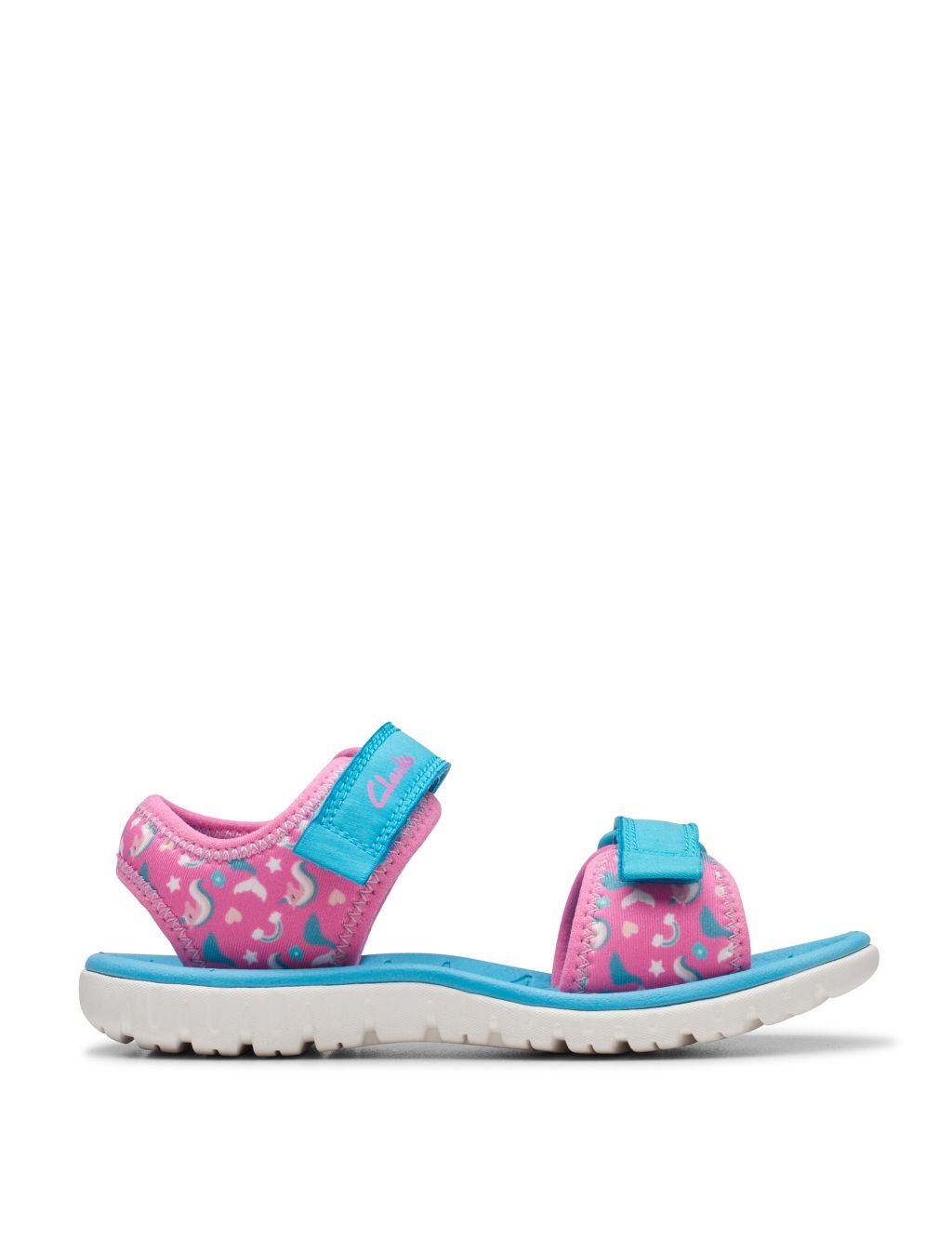 Kids' Patterned Riptape Sandals (7 Small - 12.5 Small)
