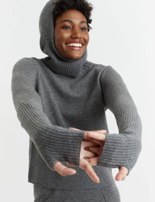 Cashmere Rich Knitted Balaclava