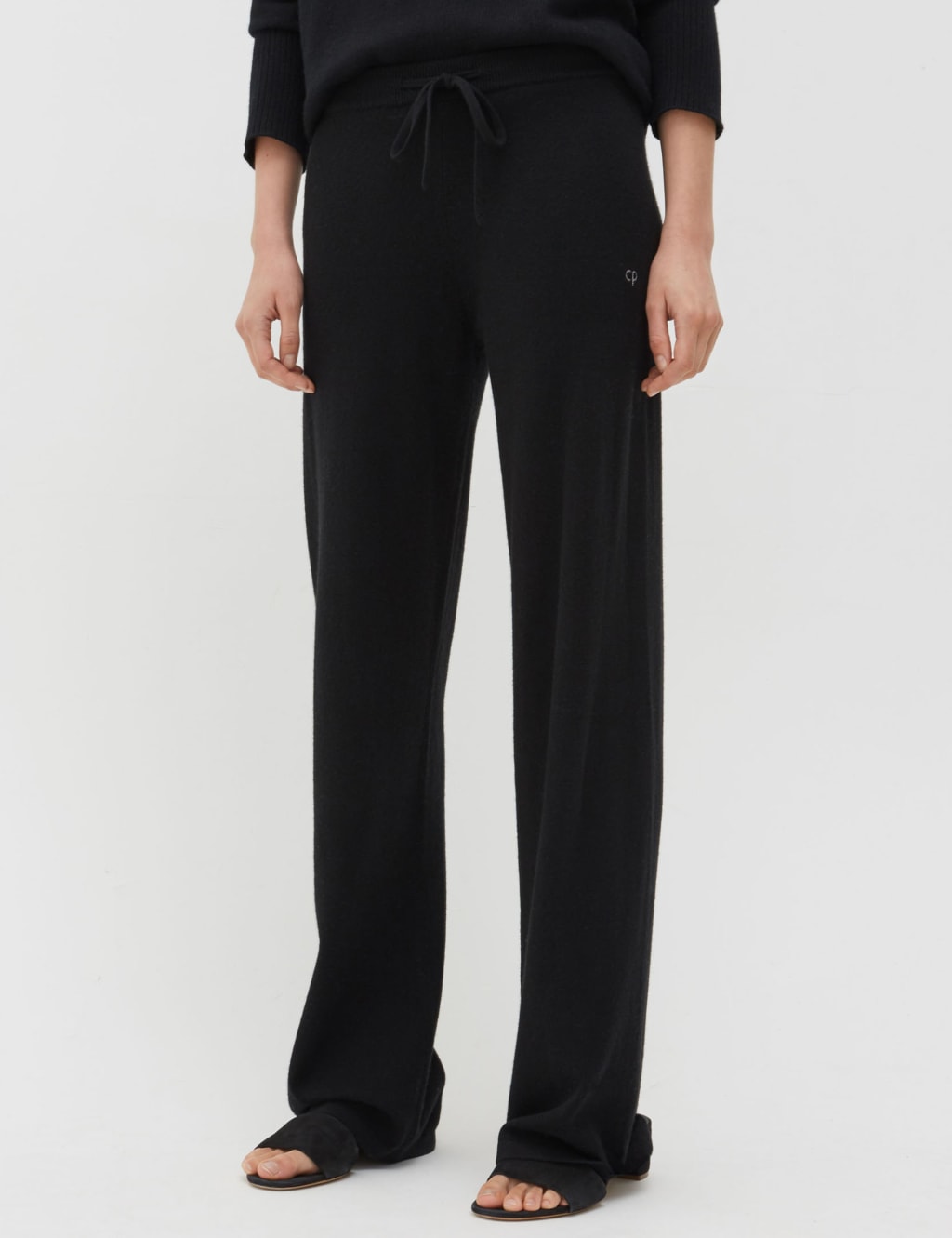 Pure Cashmere Wide Leg Joggers image 4
