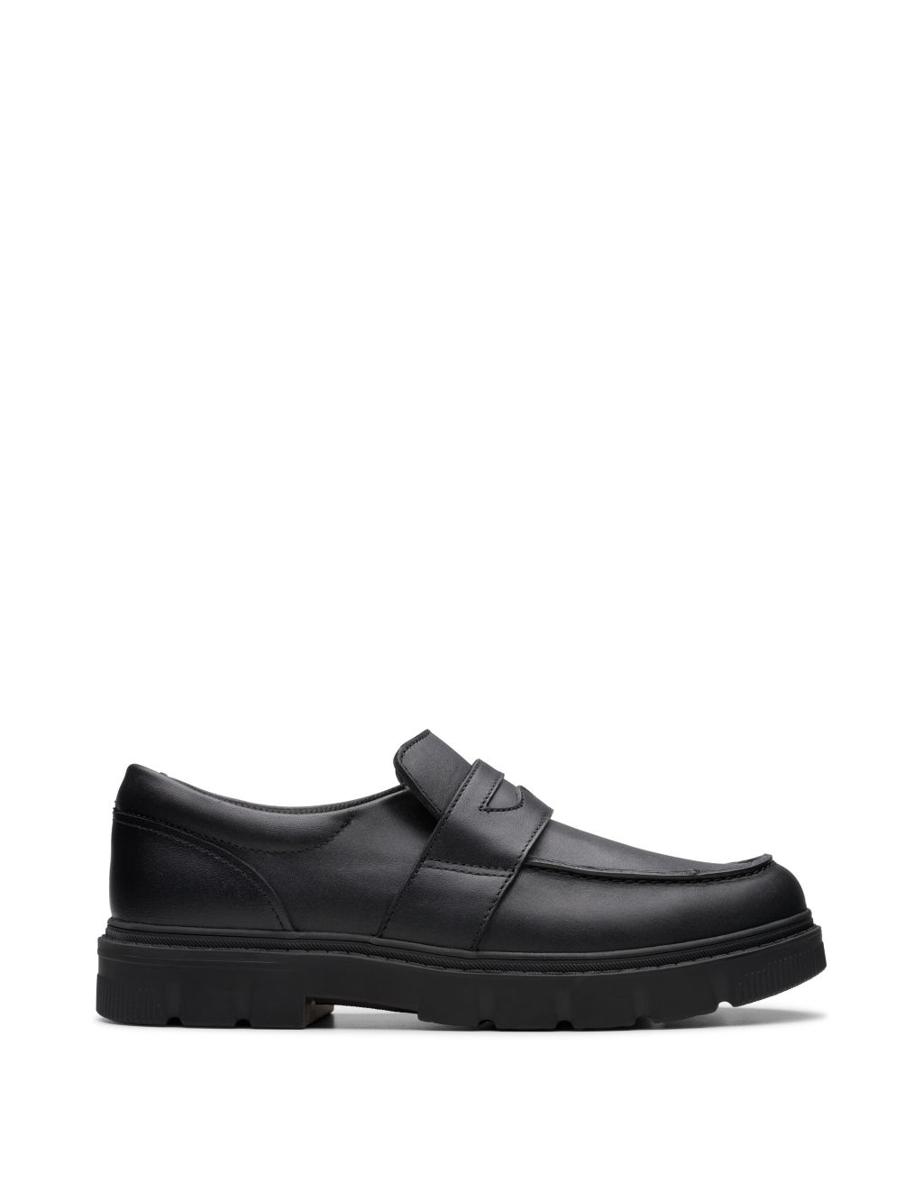 Kids' Leather Loafers (3 Large - 10 Large)