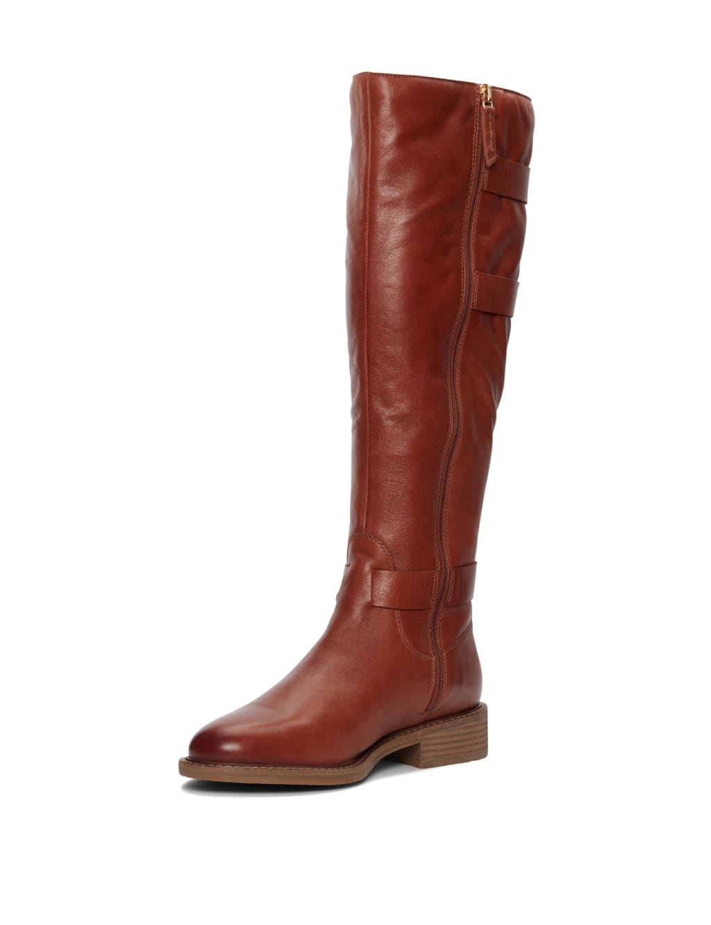 Clarks knee high boots cheap brown