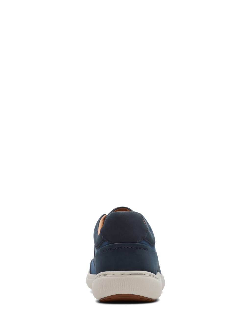 Leather Lace Up Colour Block Trainers image 7