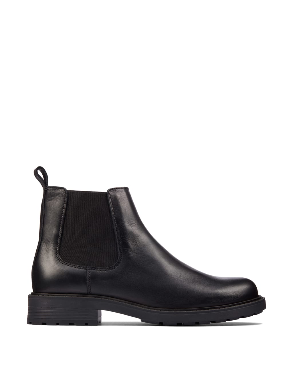 Black leather boots sale store