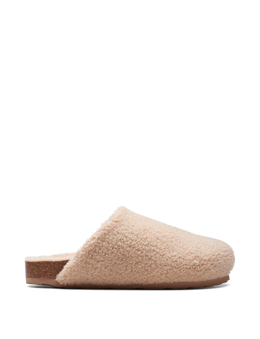 Faux Shearling Mule Slippers