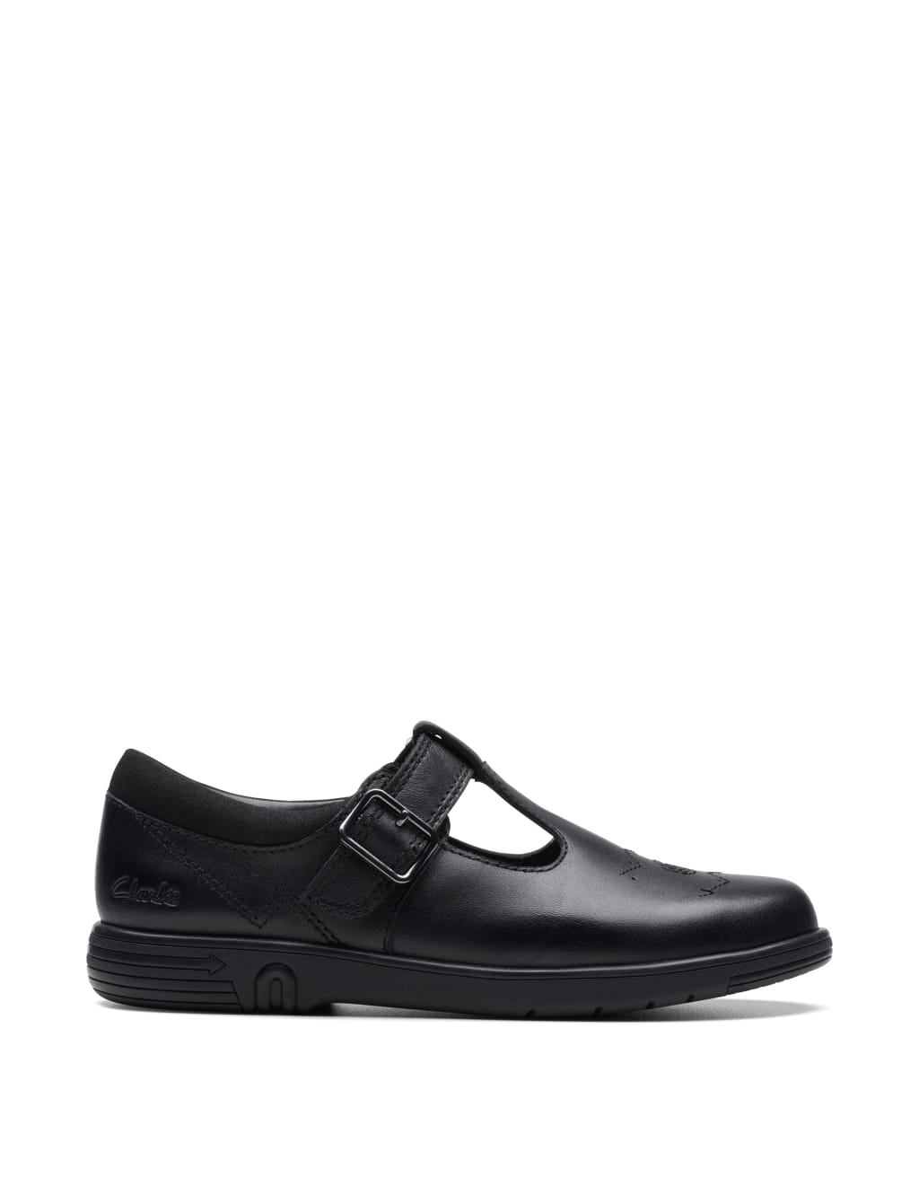 Big girls black store shoes