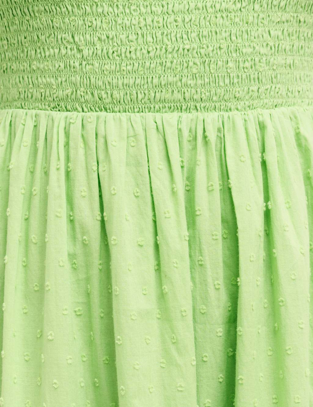 Organic Cotton Square Neck Midi Tiered Dress image 6