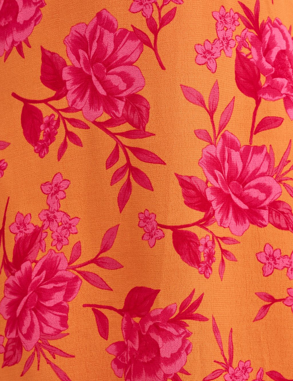Floral Frill Detail Midi Tea Dress image 3