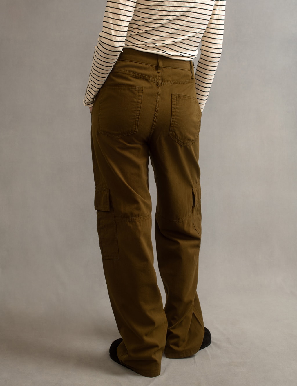 Pure Cotton Cargo Trousers image 3