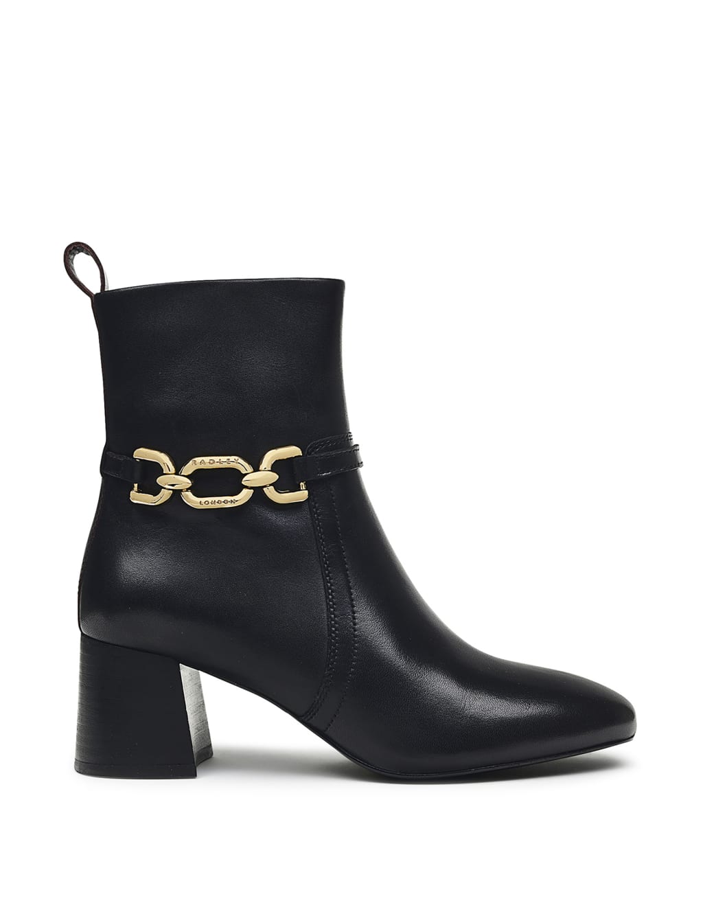 m and s black ankle boots