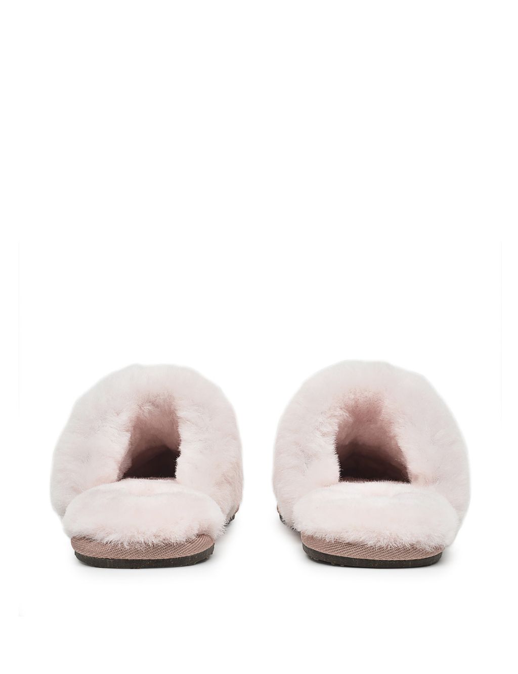 Suede Shearling Mule Slippers image 2