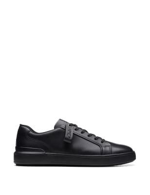 M&s black 2025 shoes mens