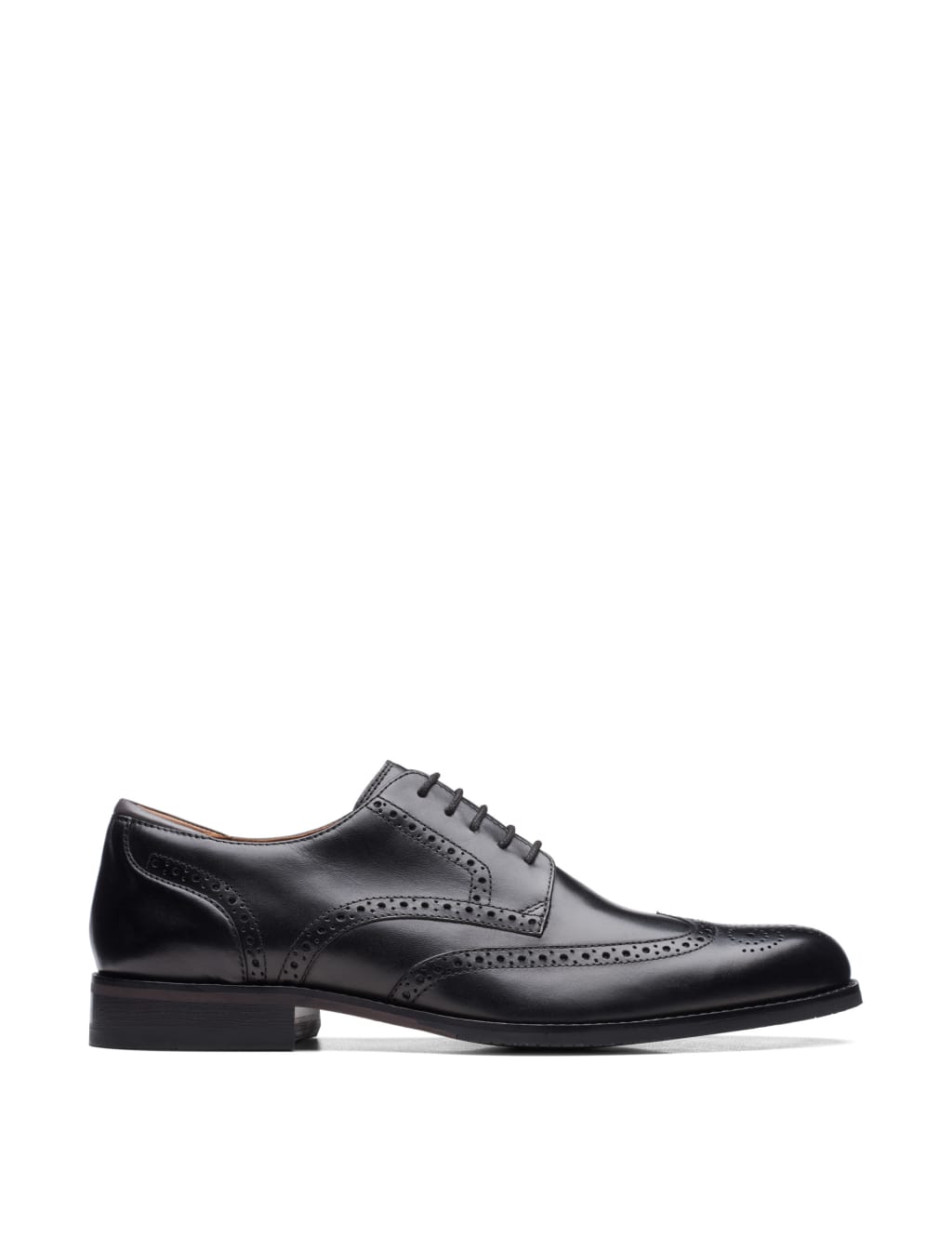 Clarks navy outlet brogues womens