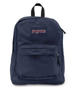 Jansport SuperBreak One Backpack - Navy, Navy,Grey