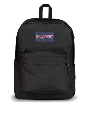Jansport SuperBreak Plus Backpack - Black, Black,Grey