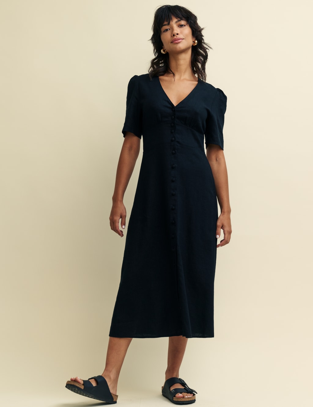 MMArleth SS Linen Dress