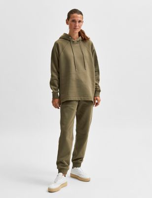 M&S Selected Femme Womens Pure Cotton Hoodie