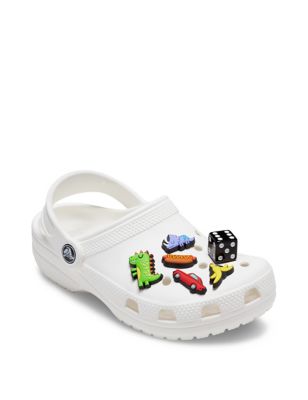 Crocs Boys 5pk Cartoon Shoe Accessories - Multi, Multi