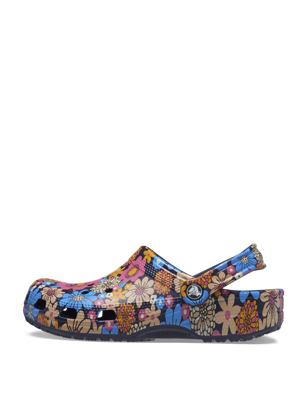 Classic Retro Floral Clogs image 2