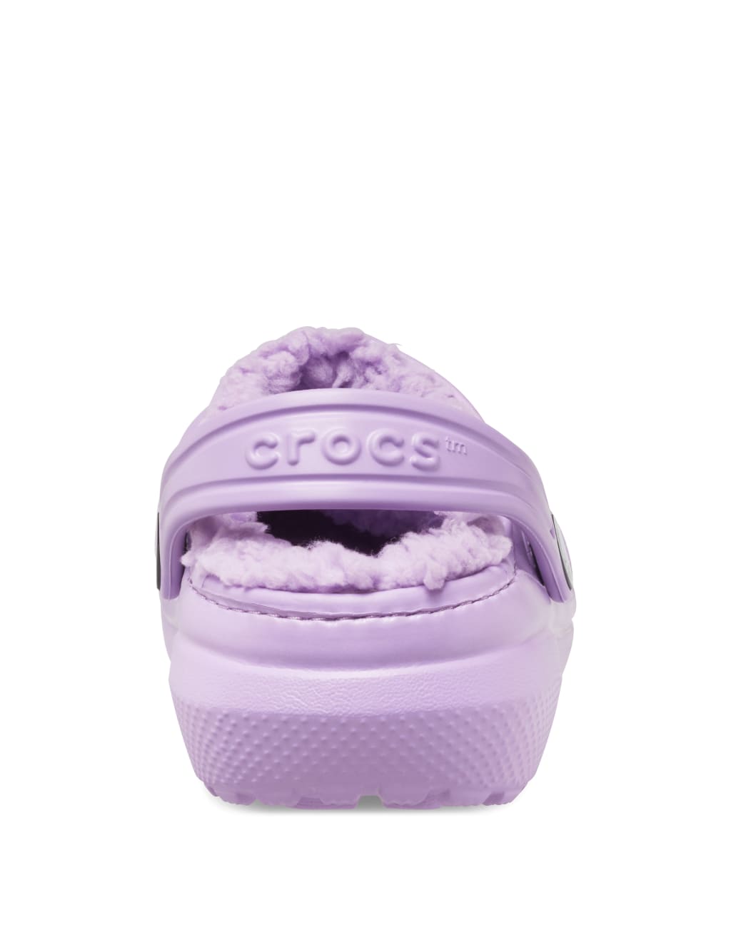 Lavender sales fleece crocs