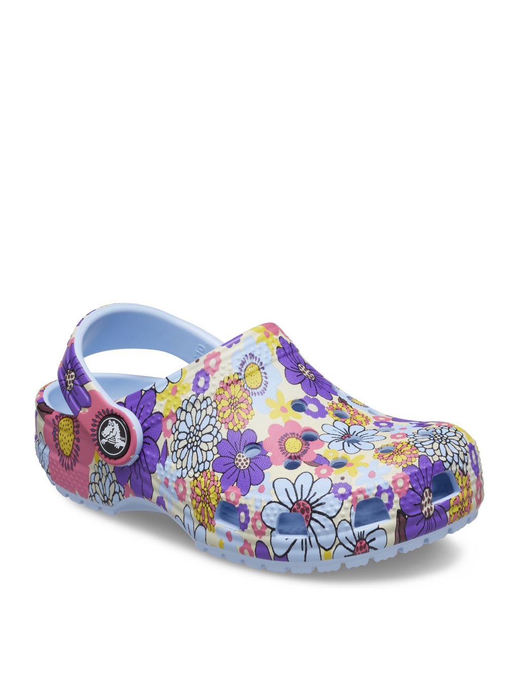 Kids' Classic Retro Floral Clogs (4 Small - 10 Small) image 6