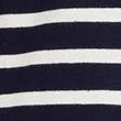 Linen Blend Striped Shorts - blackmix