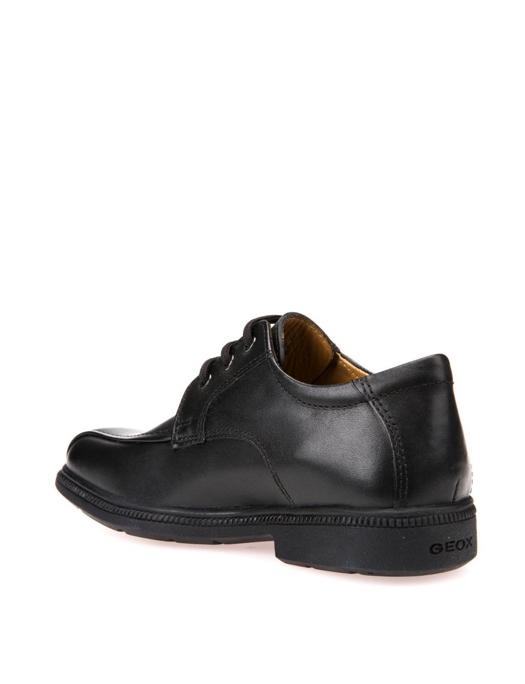 Leather School Shoes (2½ Large-8 Large) image 3