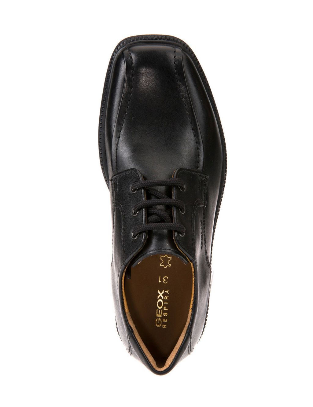 Leather School Shoes (2½ Large-8 Large) image 5