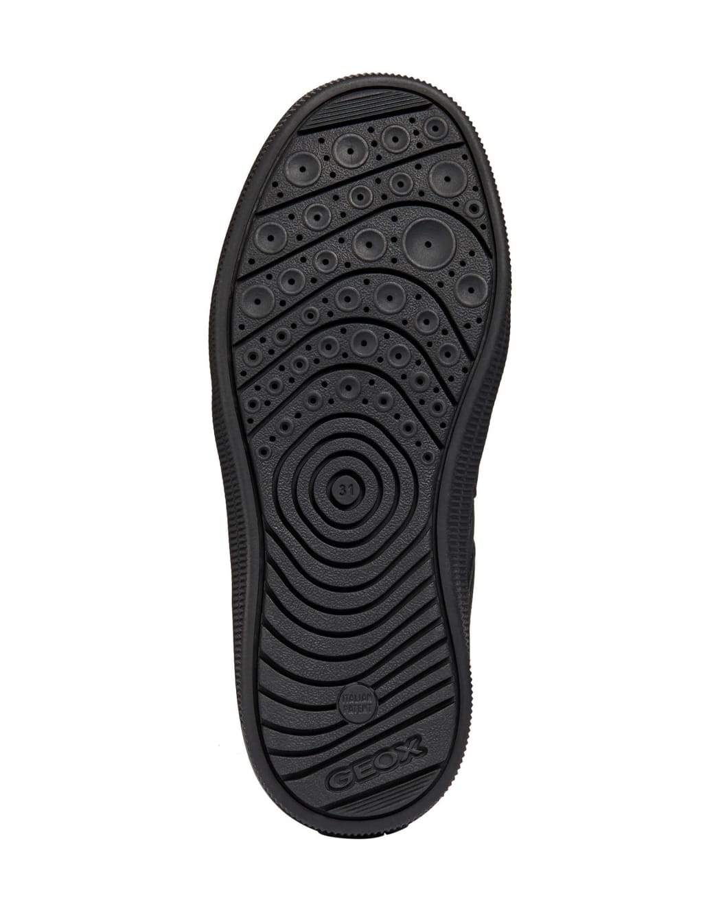 Kids' Leather Riptape School Shoes (10 Small-7 Large) image 6