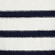 Cotton Rich Striped V-Neck Cardigan - creammix