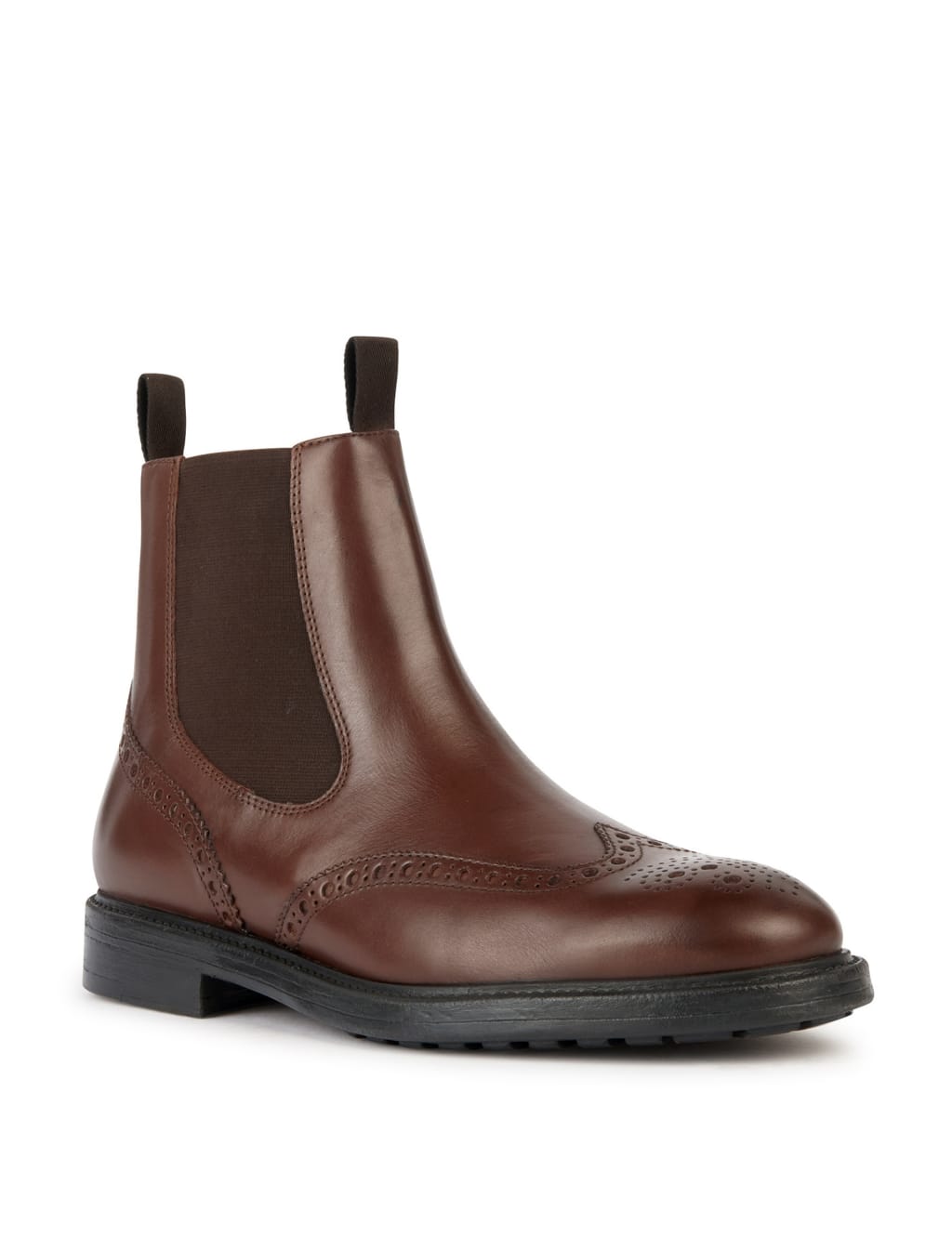 Wide Fit Leather Pull-On Chelsea Boots image 2