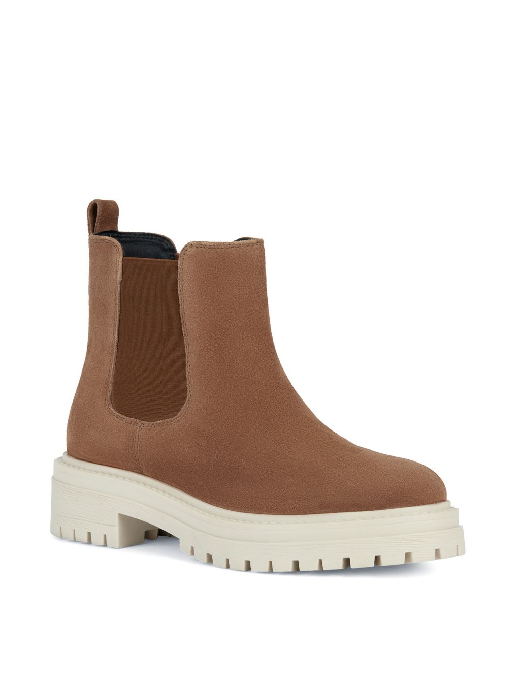 Suede Chelsea Cleated Ankle Boots image 2