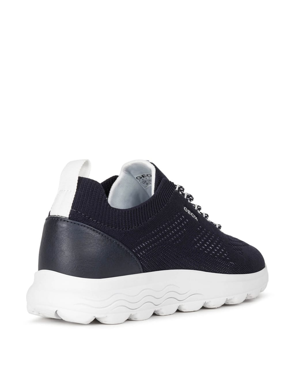 Knitted Lace Up Trainers image 4